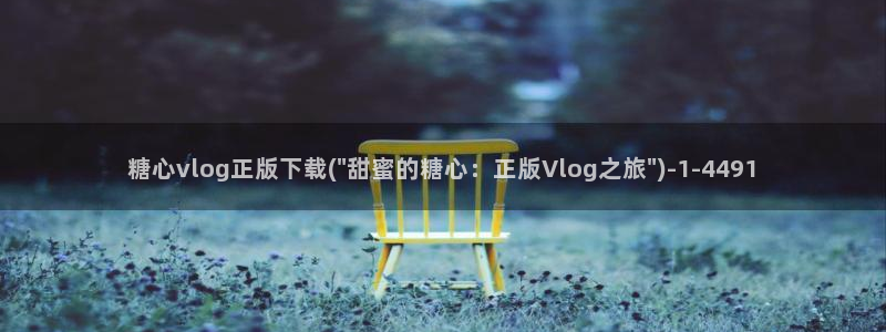 糖心vlog主播介绍